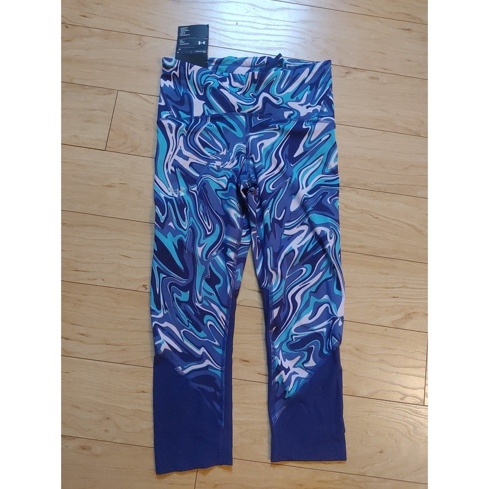 NWT under armour fitted legging‎ Compression Mid Rise Crop  sz M Medium workout